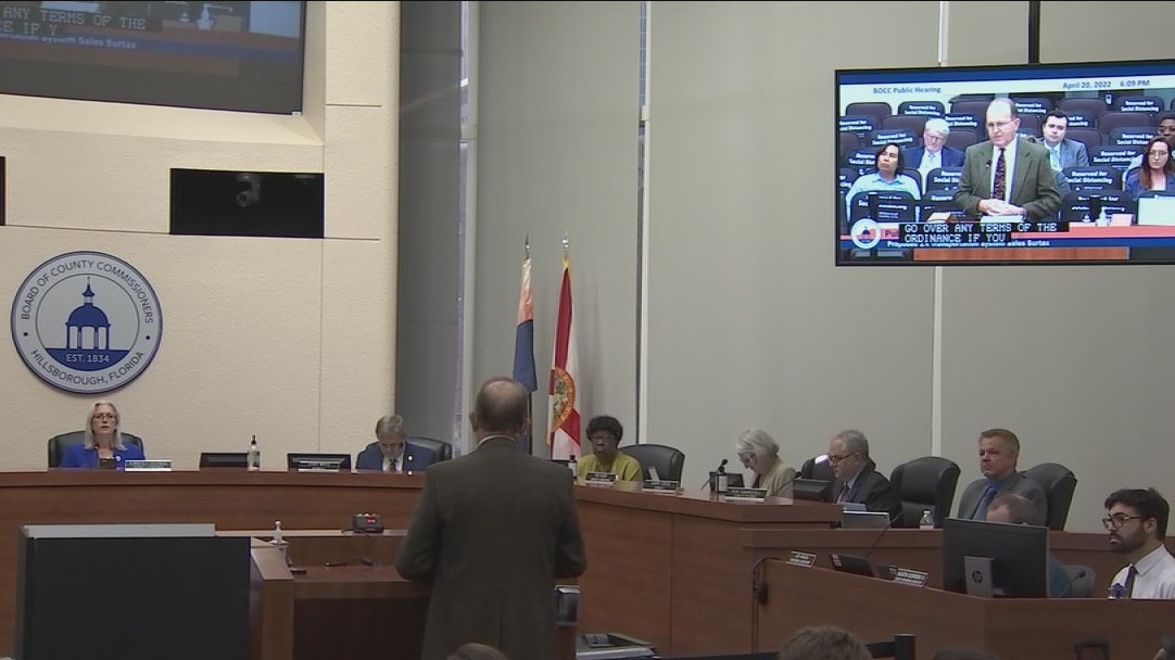 Hillsborough Commission votes to add transportation sales tax to November ballot